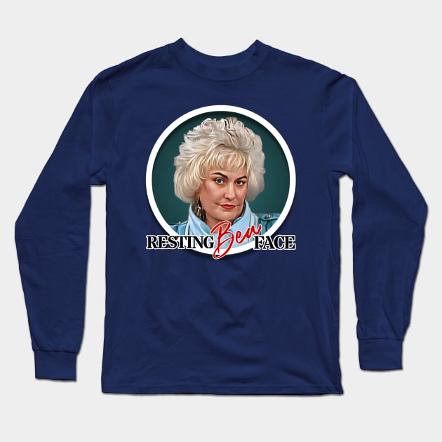 Bea Arthur Long Sleeve T-Shirt by Zbornak Designs